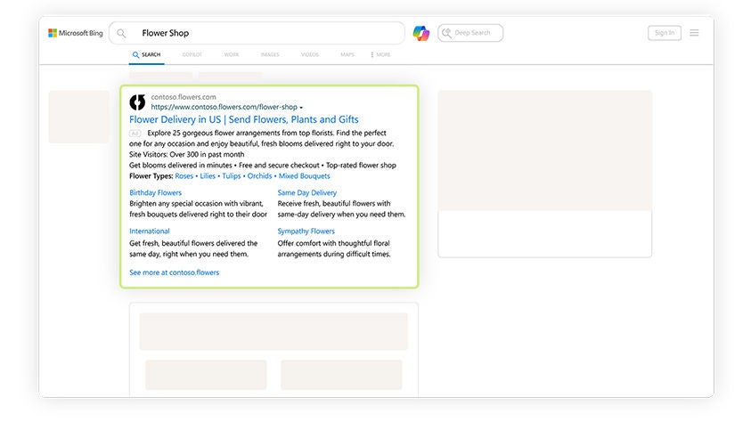 Dynamic search ads