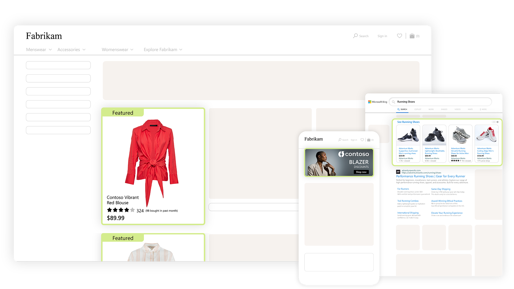 A smart TV showing an unskippable ad.