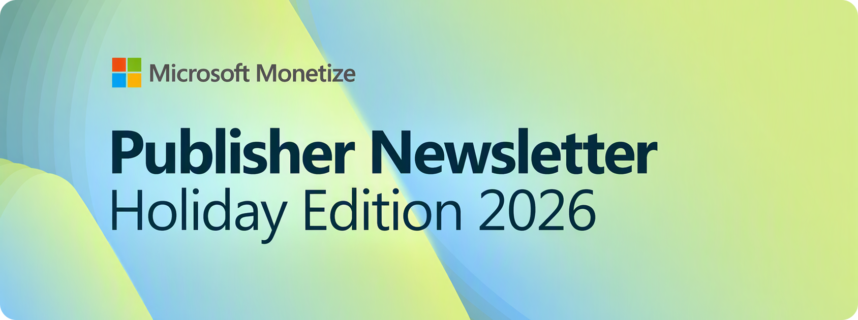 Publisher Newsletter Holiday Edition 2026.